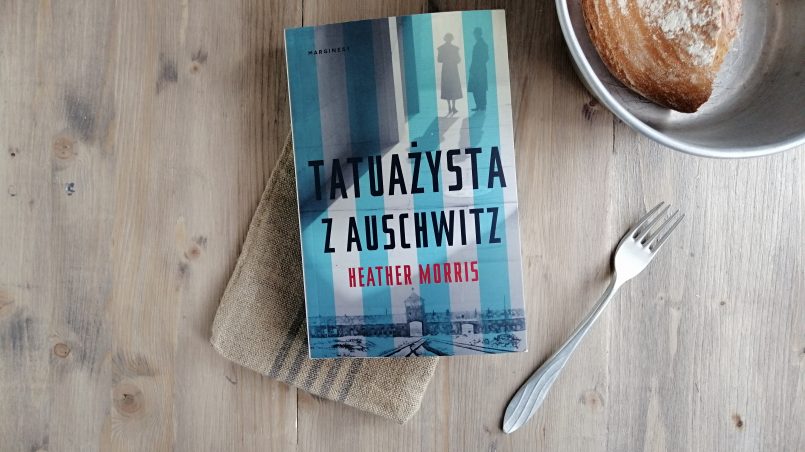 Okładka książki "Tatuażysta z Auschwitz" Heather Morris
