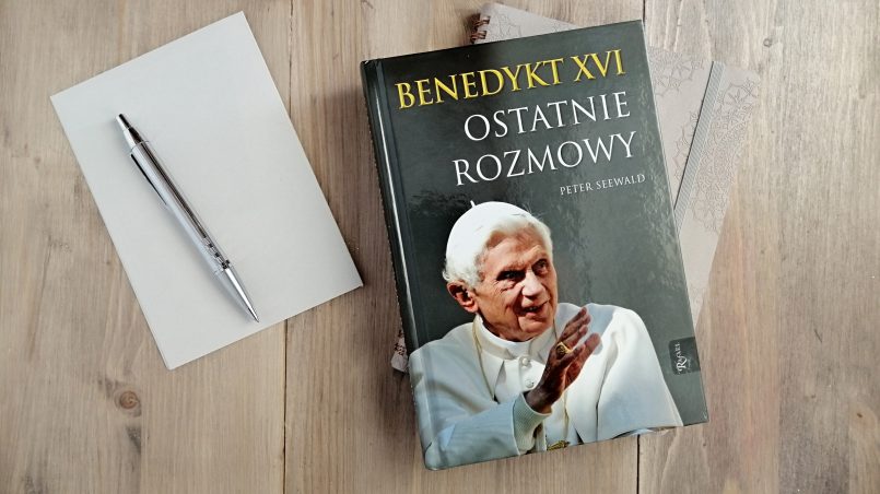 Okładka książki "Benedykt XVI. Ostatnie rozmowy" Peter Seewald