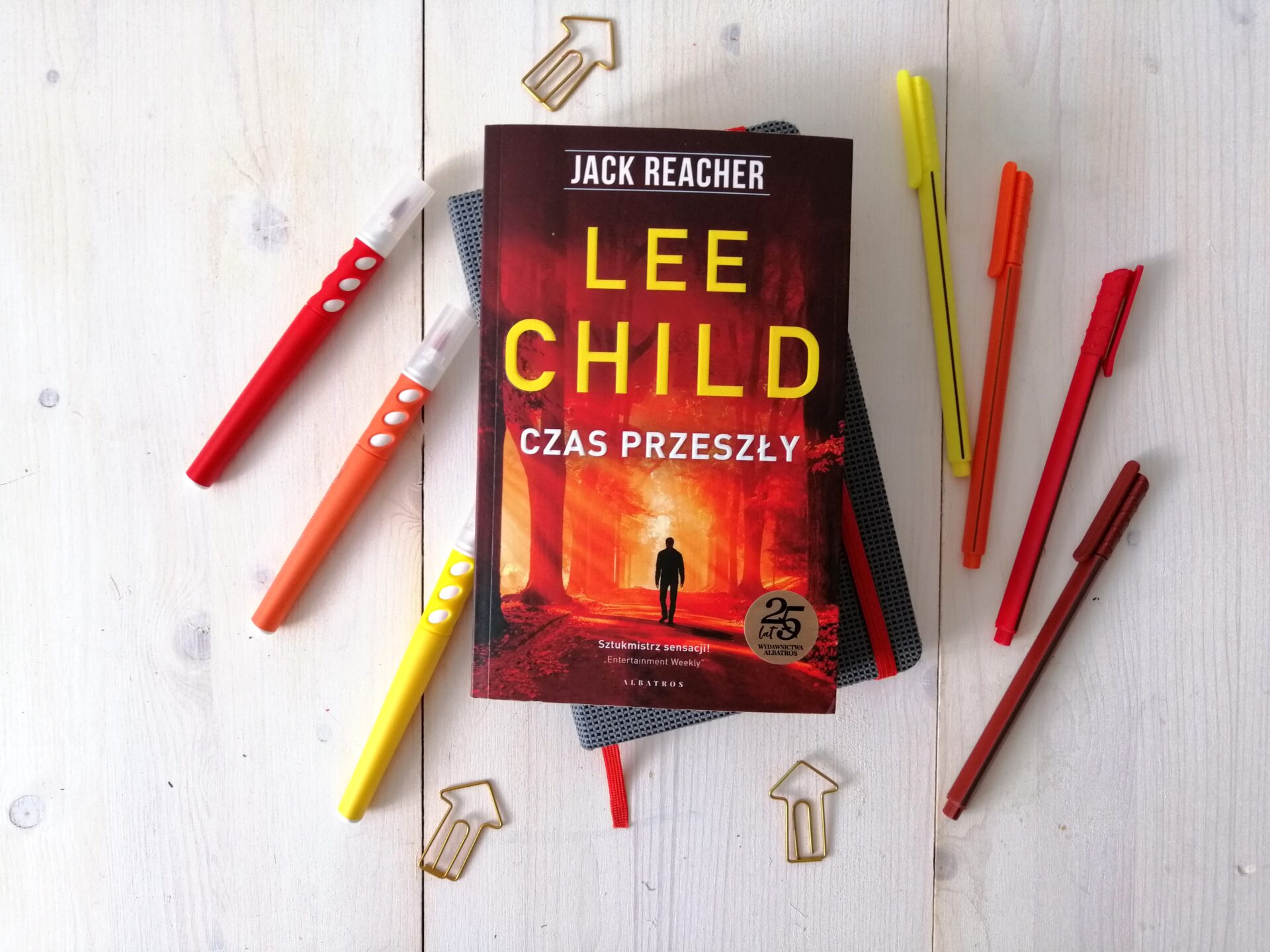 Okładka książki "Czas przeszły" Lee Child