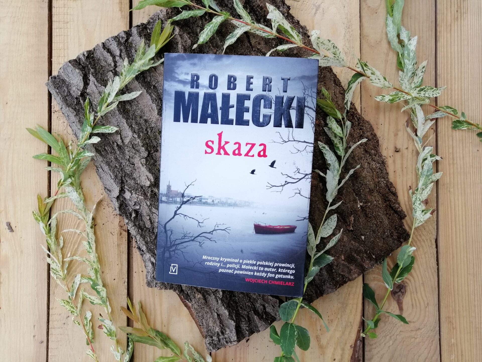 Okładka książki "Skaza" Robert Małecki