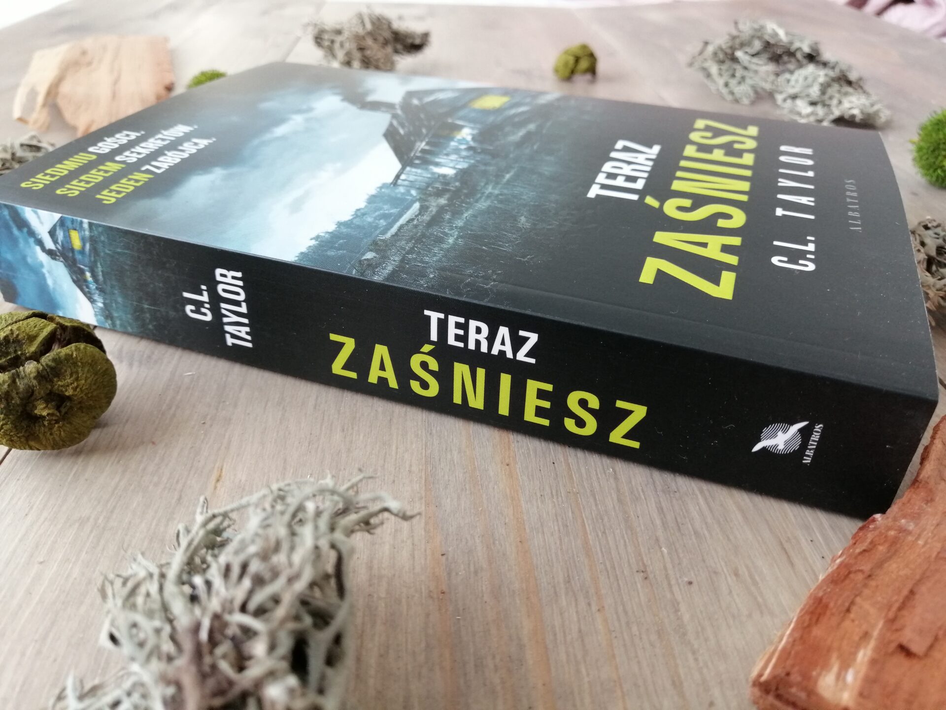 Okładka książki "Teraz zaśniesz" C.L. Taylor