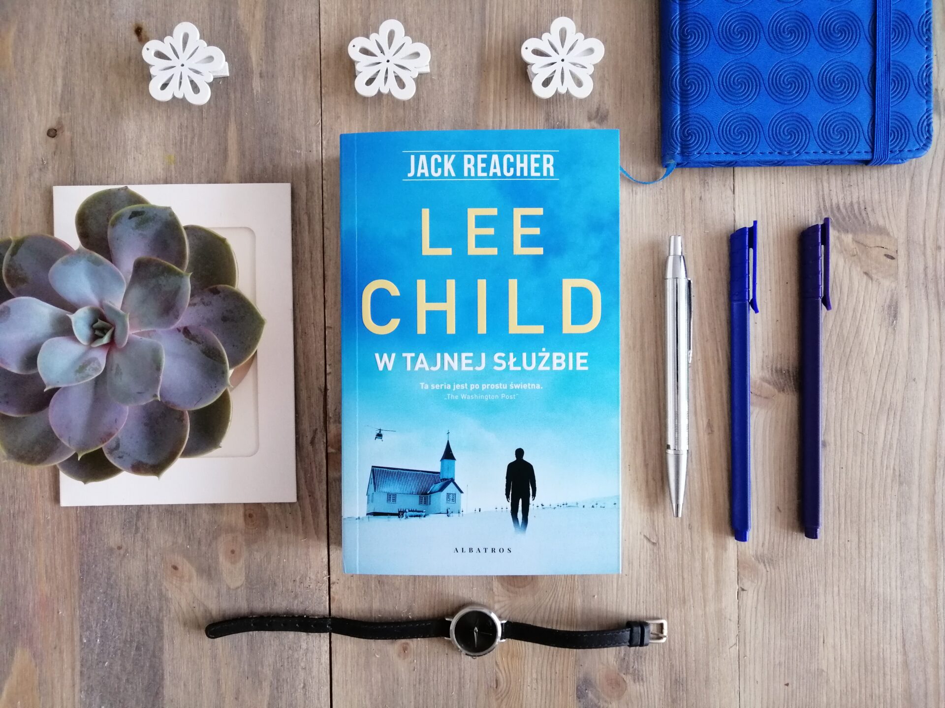 Okładka książki "W tajnej służbie" Lee Child