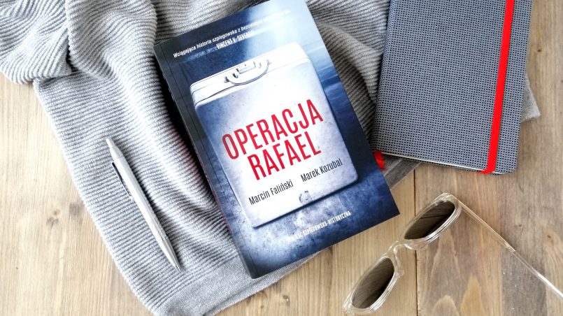 Okładka książki "Operacja Rafael" Marcin Faliński i Marek Kozubal