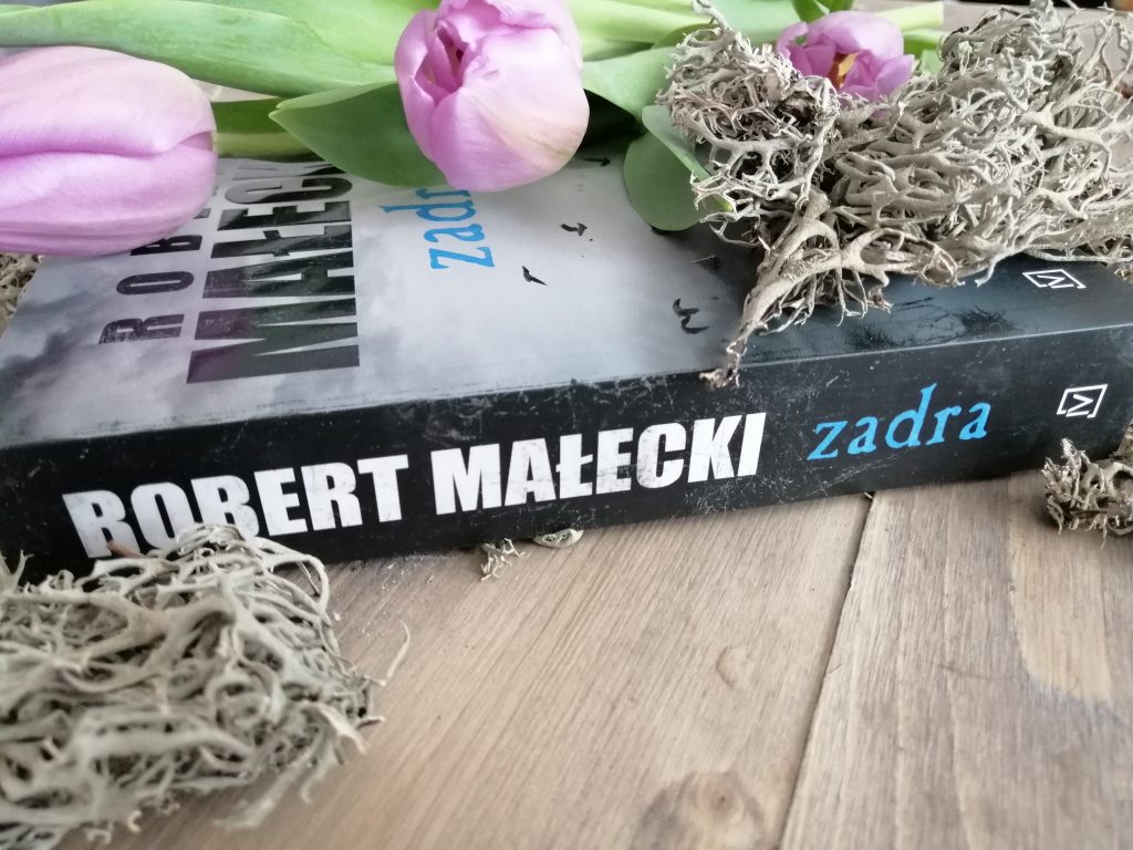 Okładka książki "Zadra" Robert Małecki