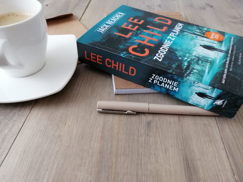 Okładka książki "Zgodnie z planem" Lee Child