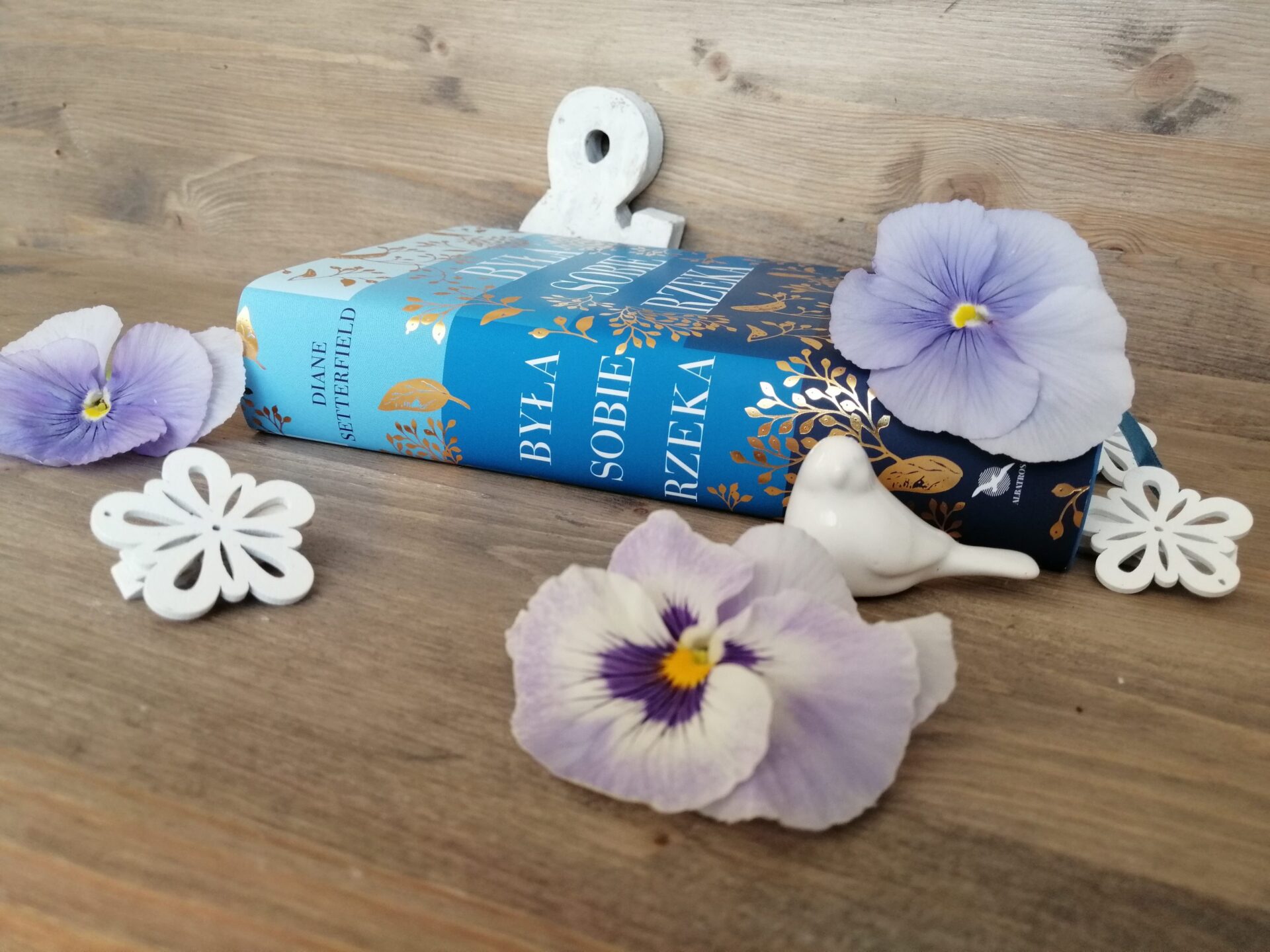 Okładka książki "Była sobie rzeka" Diane Setterfield