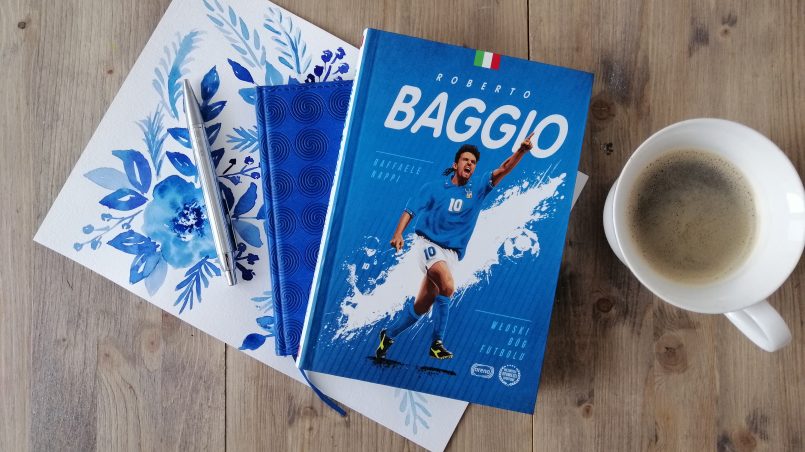 Okładka książki "Roberto Baggio" Rafaelle Nappi