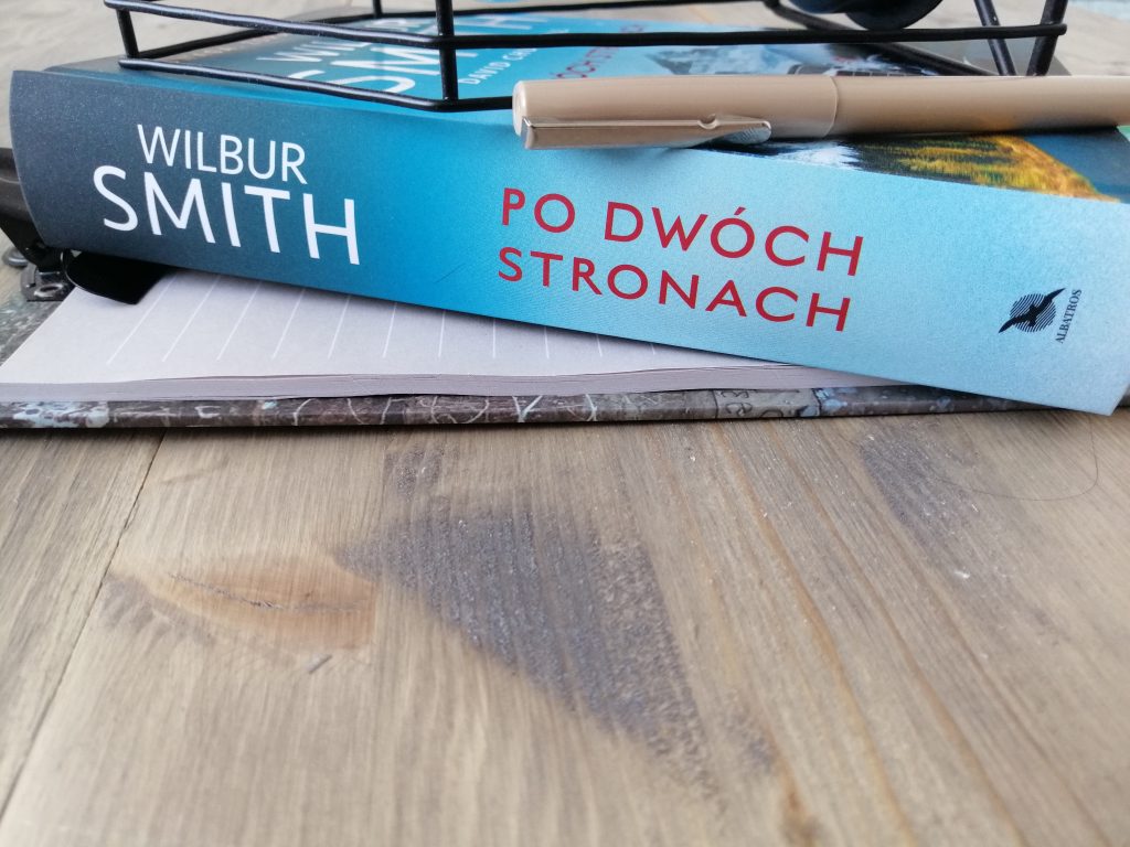 Okładka książki "Po dwóch stronach" Wilbur Smith