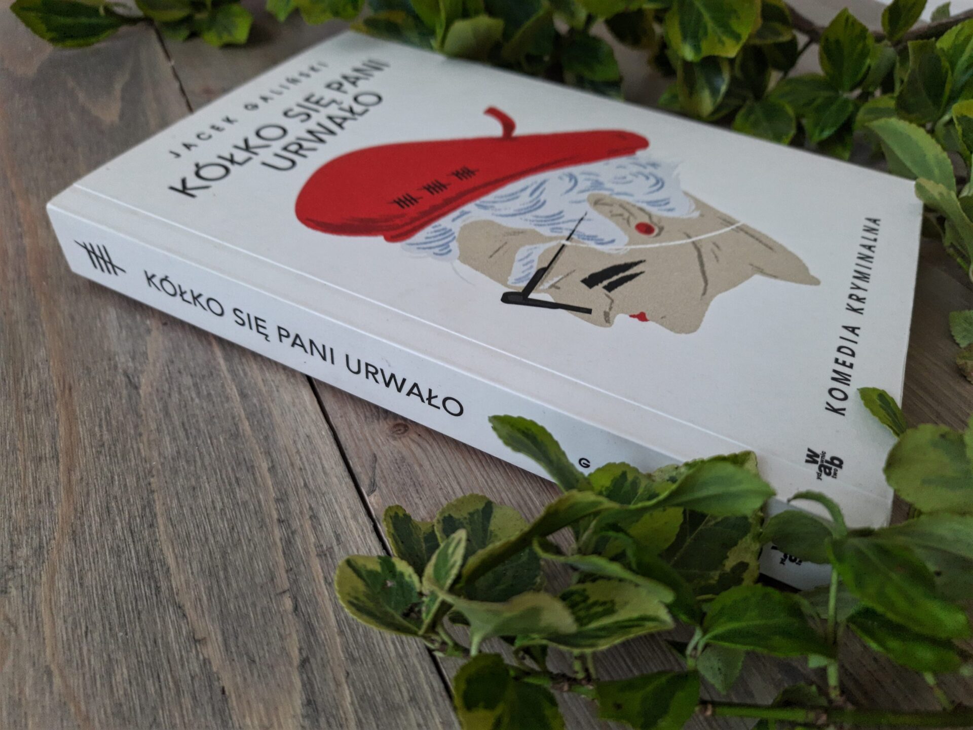 okładka książki "Kółko się pani urwało" Jacek Galiński