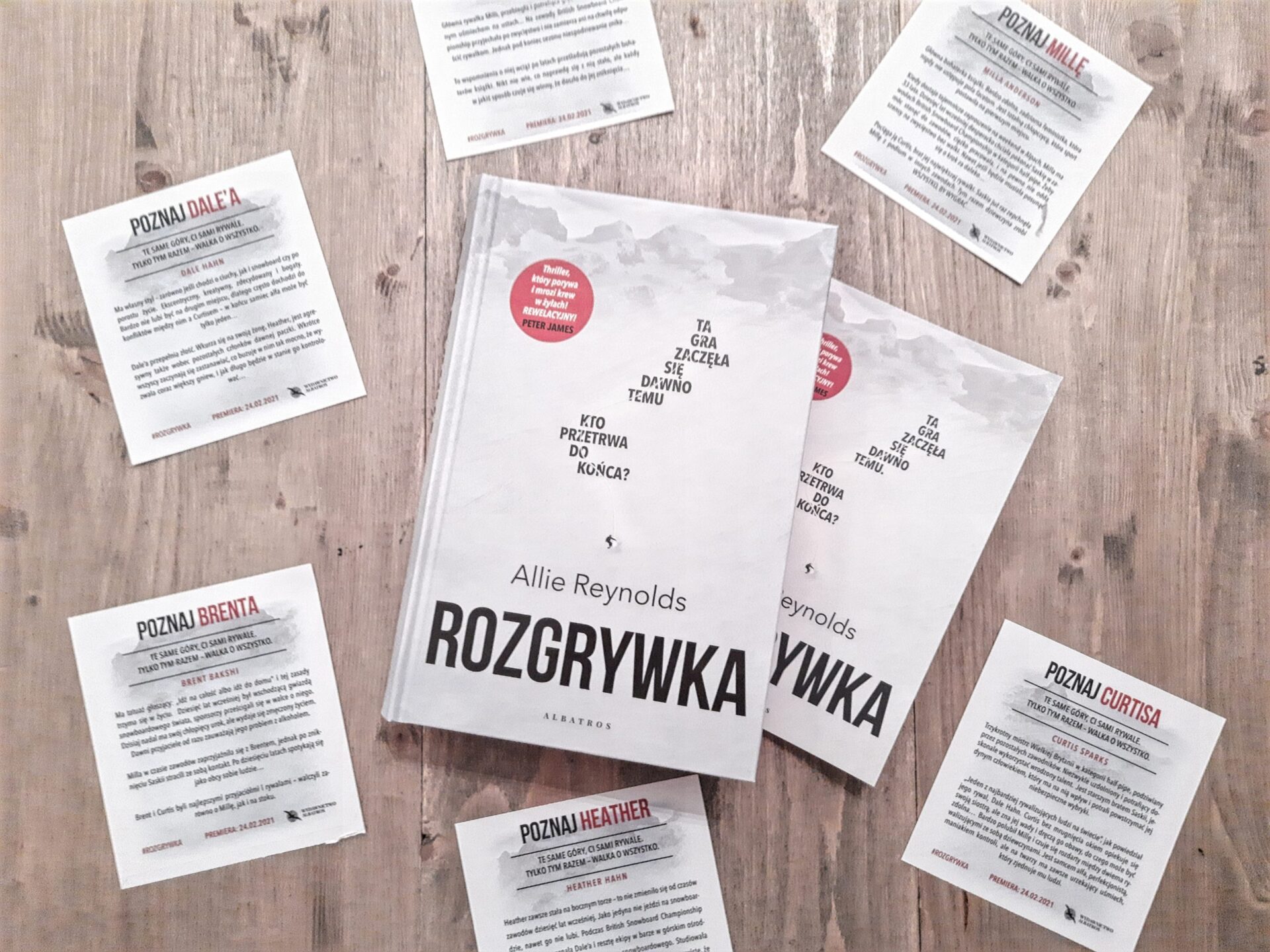 okładka książki "Rozgrywka" Allie Reynolds