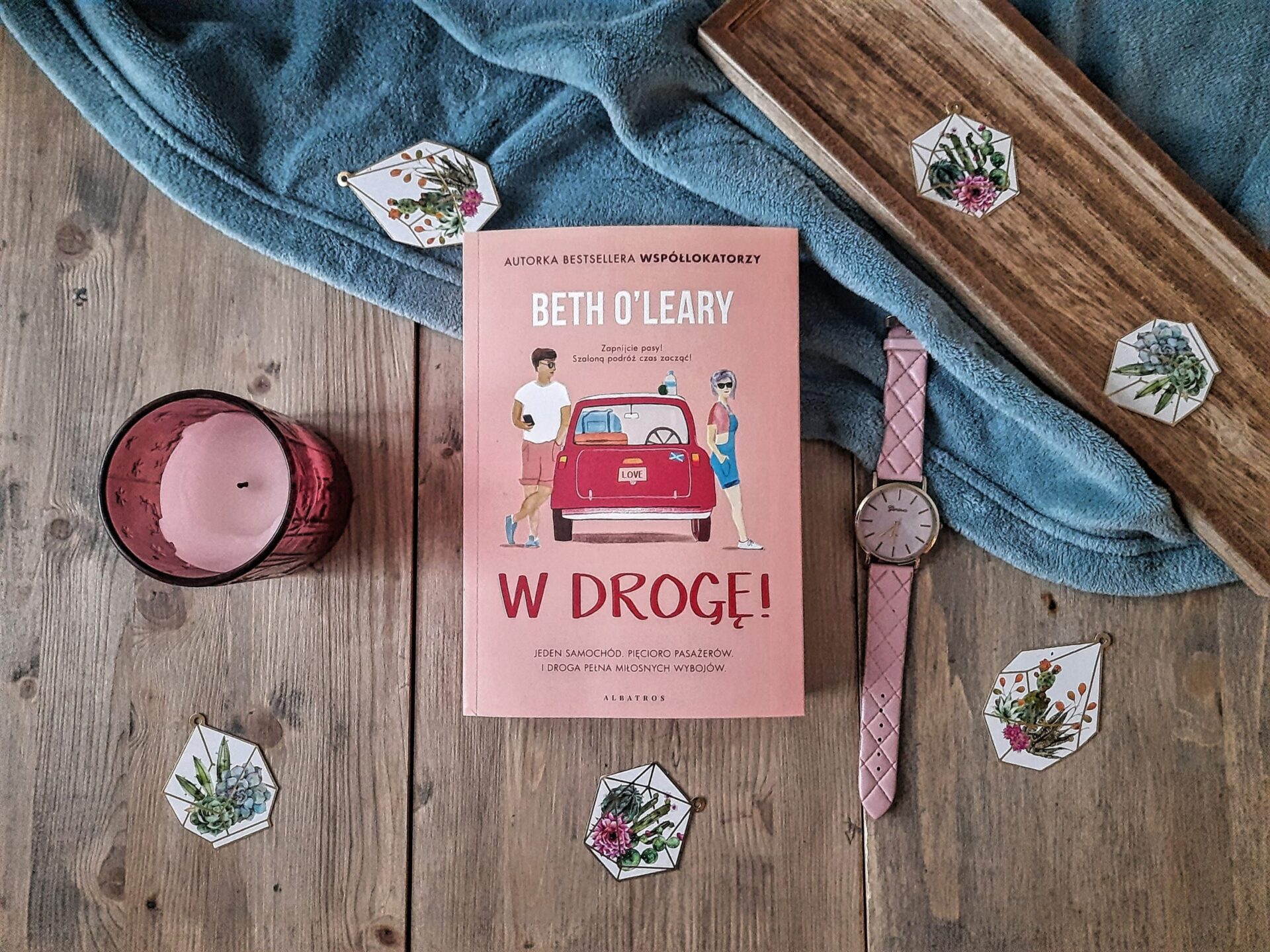 okładka książki "W drogę!" Beth O'Leary