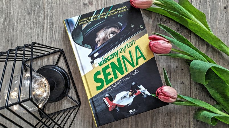 okładka książki "Wieczny Ayrton Senna" Richard Williams