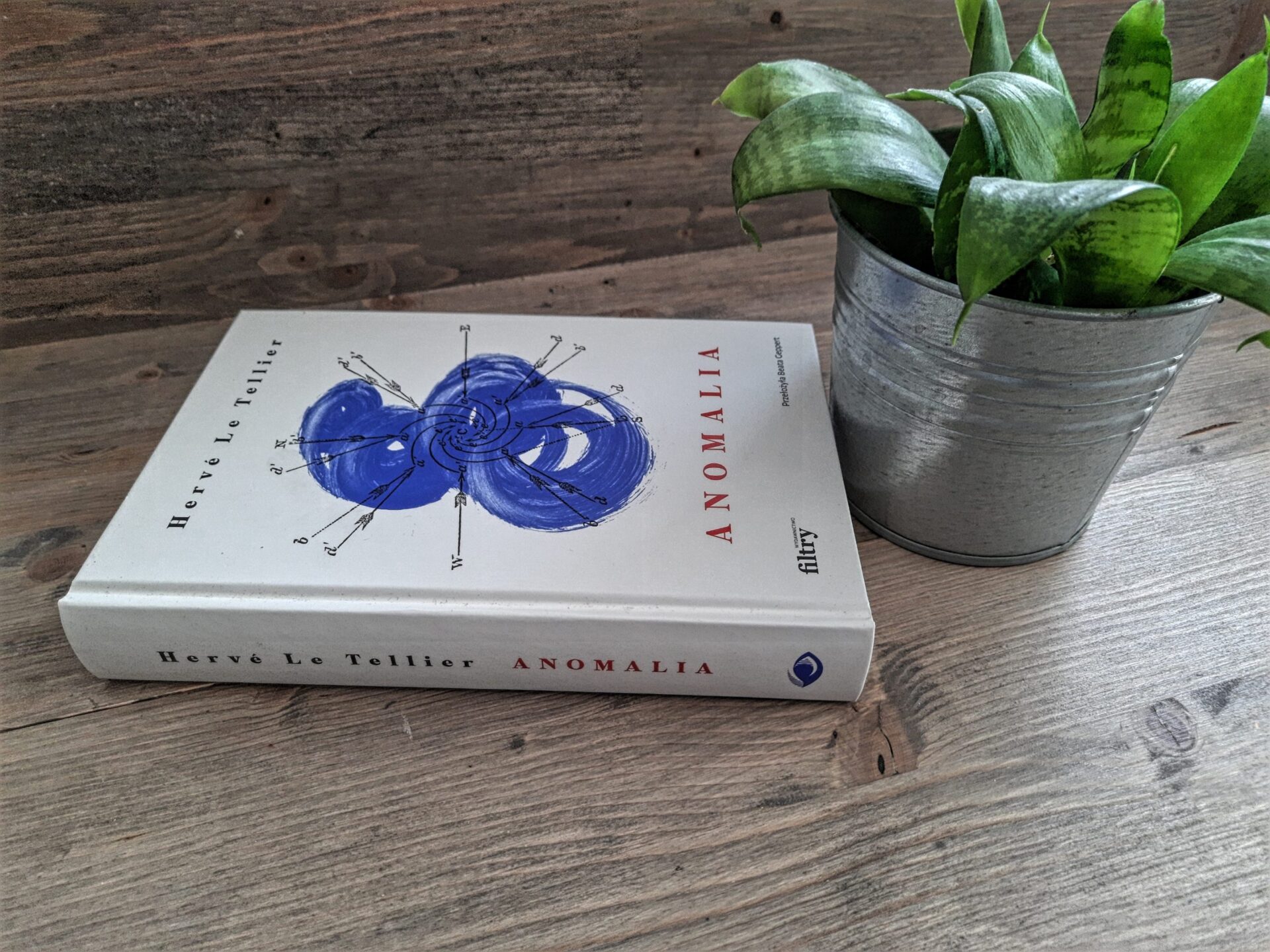 okładka książki "Anomalia" Herve Le Tellier