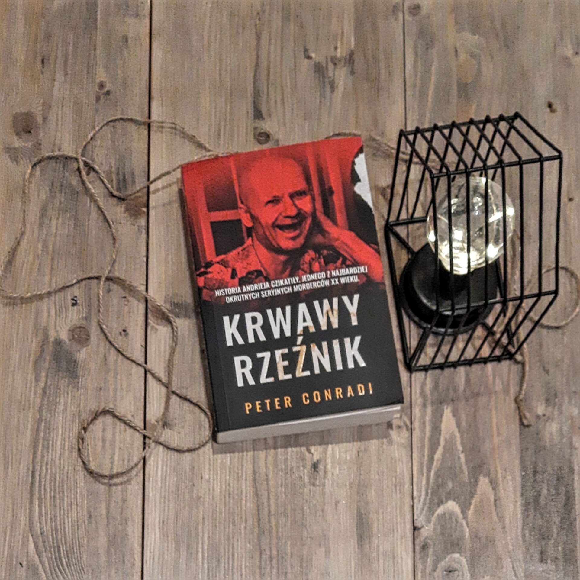 okładka książki "Krwawy rzeźnik" Peter Conradi
