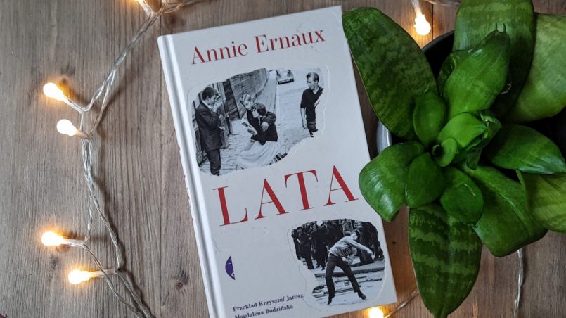 Okładka książki "Lata" Annie Ernaux
