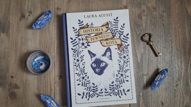 okładka książki "Historia pewnego kota" Laura Agusti