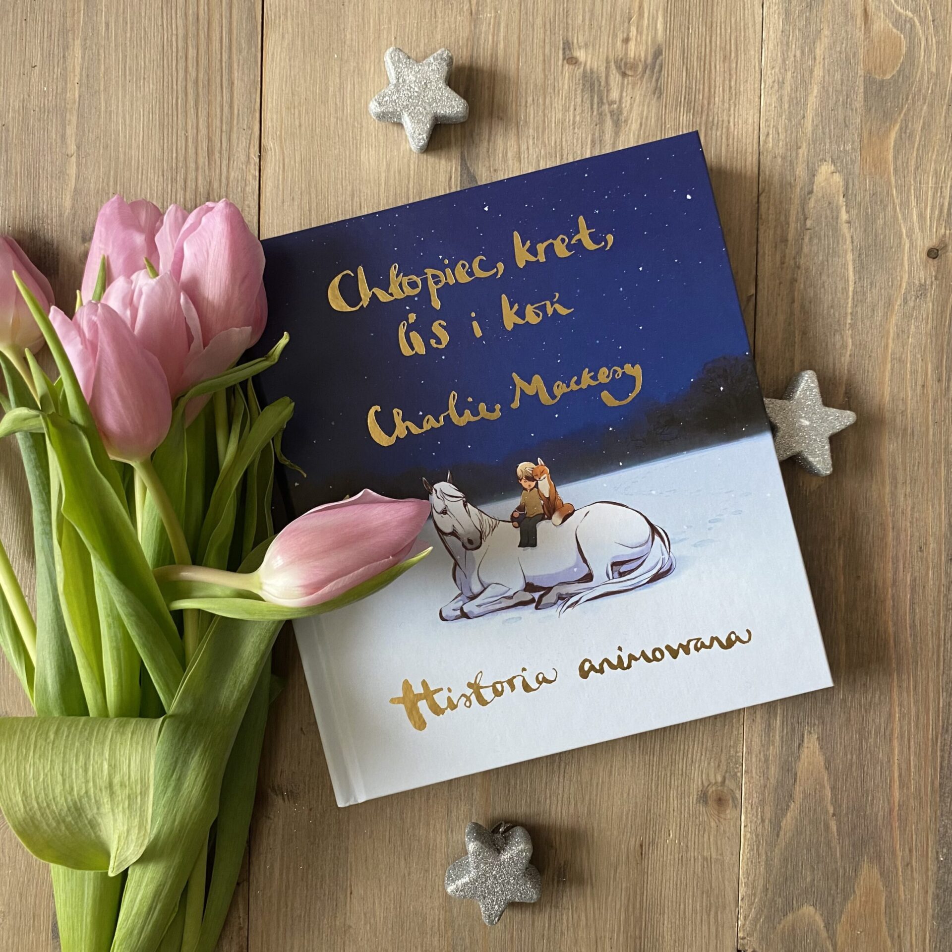 Okładka książki "Chłopiec, kret, lis i koń" Charlie Mackesy