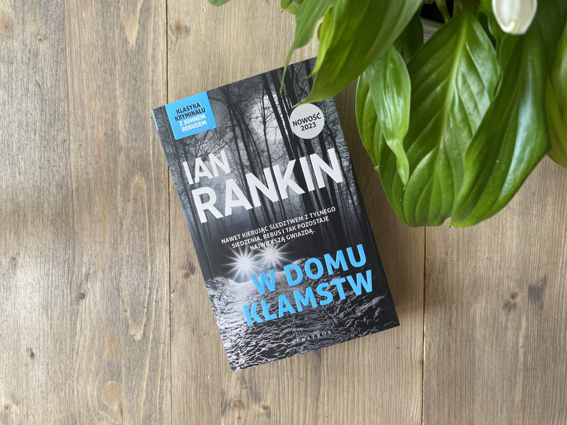 Okładka książki "W domu kłamstw" Ian Rankin