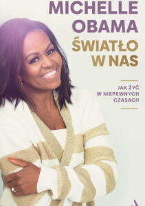 Okładka książki "Światło w nas" Michelle Obama