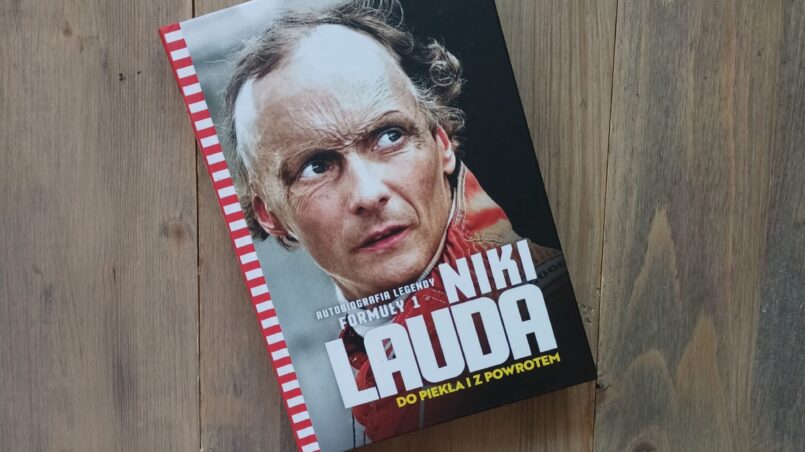 Okładka książki "Do piekła i z powrotem" Niki Lauda