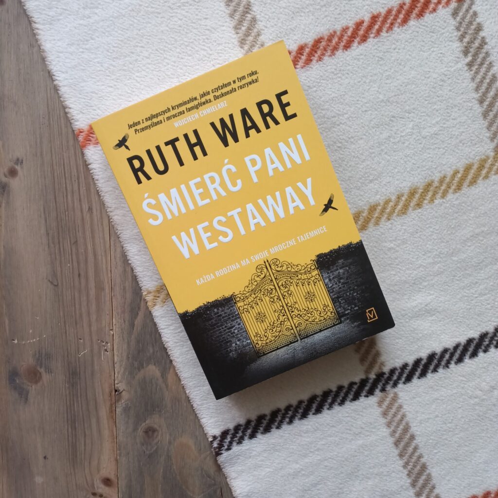 Okładka książki "Śmierć pani Westaway" Ruth Ware