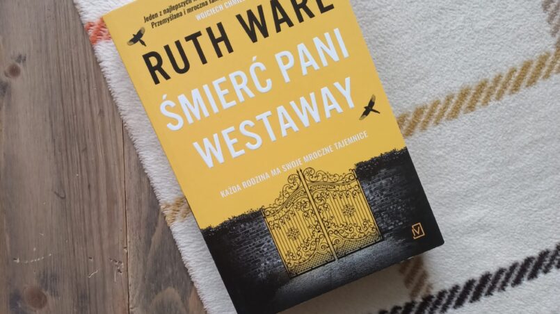 Okładka książki "Śmierć pani Westaway" Ruth Ware