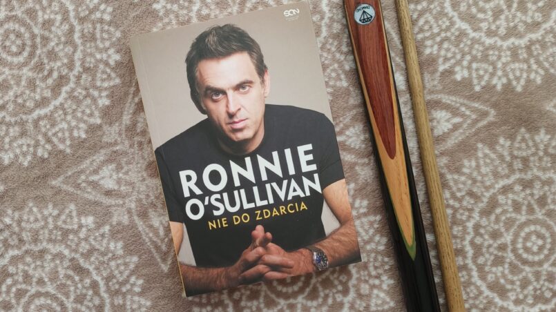 Okładka książki "Nie do zdarcia" Ronnie O'Sullivan