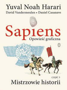 Okładka książki "Sapiens. Mistrzowie historii" Yuval Noah Harari