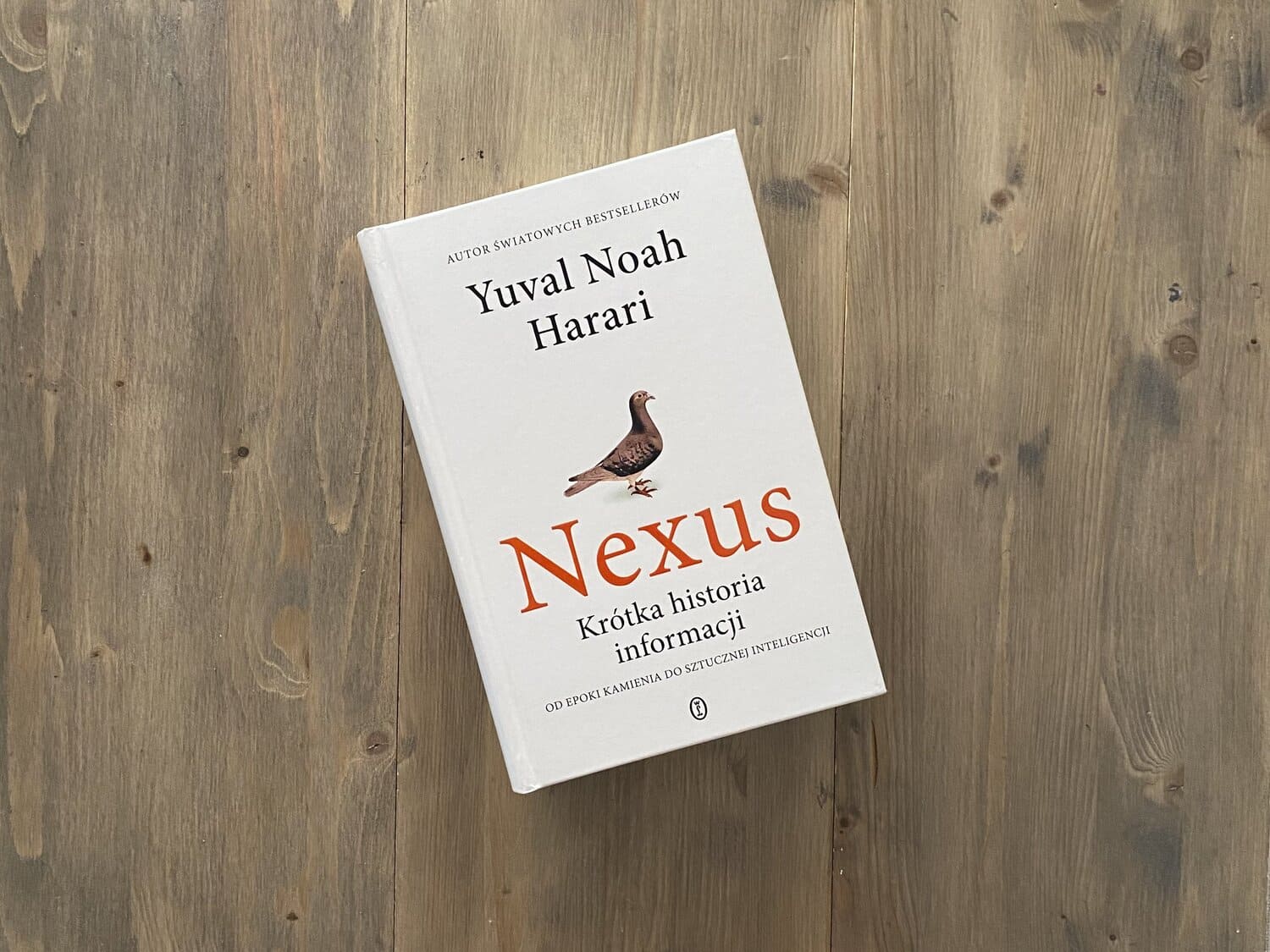 Okładka książki "Nexus. Krótka historia informacji" Yuval Noah Harari