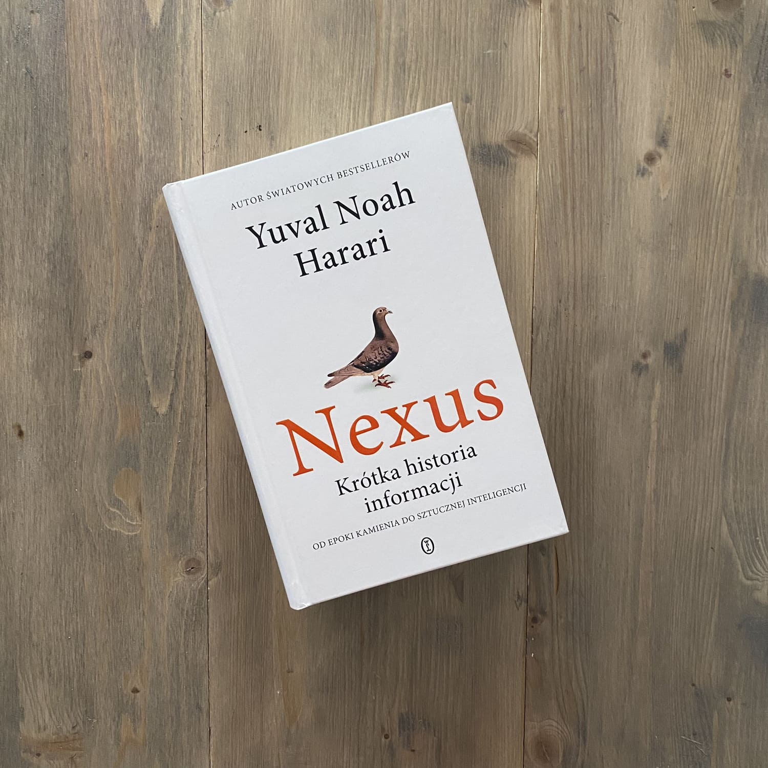 Okładka książki "Nexus. Krótka historia informacji" Yuval Noah Harari