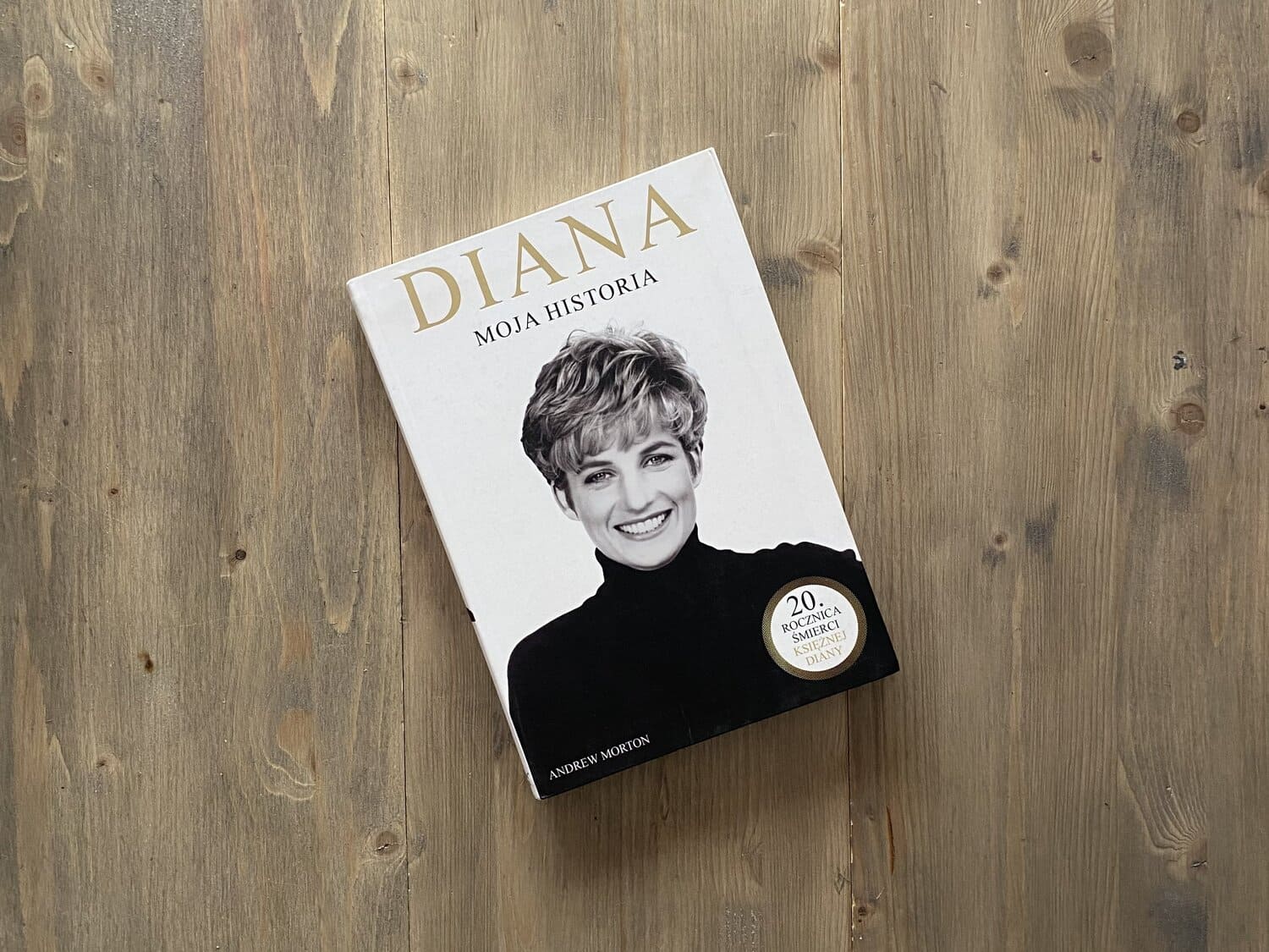 Okładka książki "Diana. Moja historia" Andrew Morton