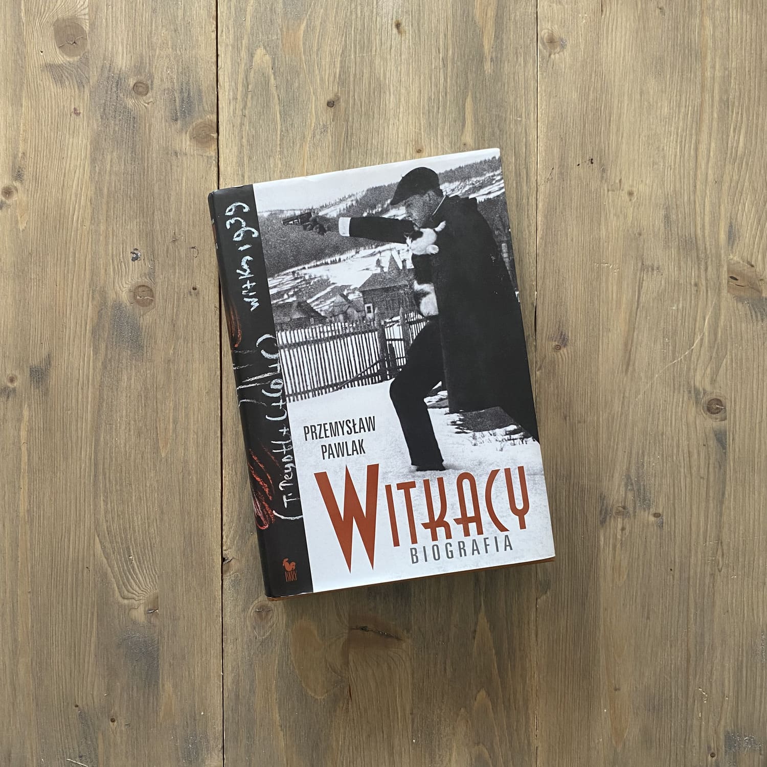 Okładka książki "Witkacy. Biografia" Przemysław Pawlak