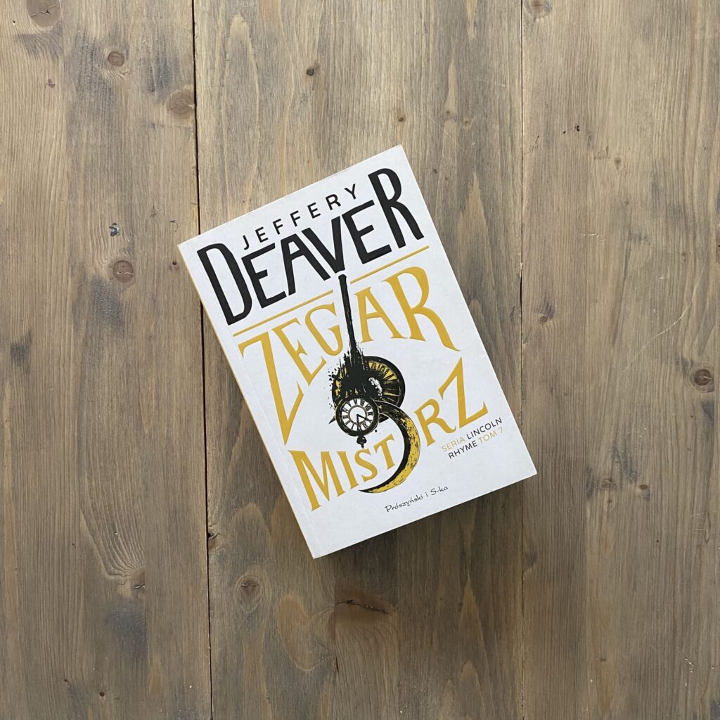 Okładka książki "Zegarmistrz" Jeffery Deaver
