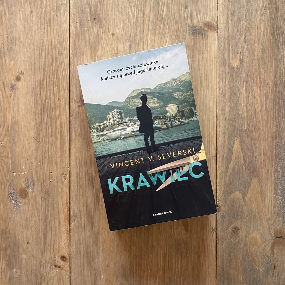 Okładka książki "Krawiec" Vincent V. Severski