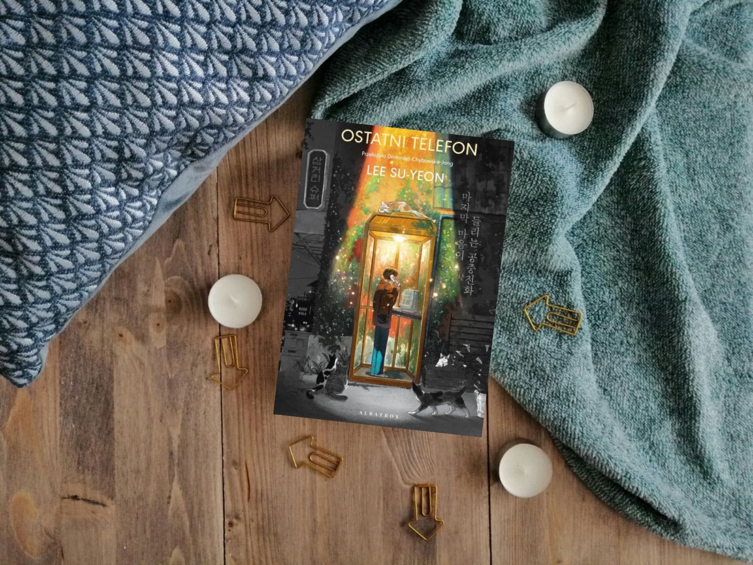 Okładka książki "Ostatni telefon" Lee Su-Yeon