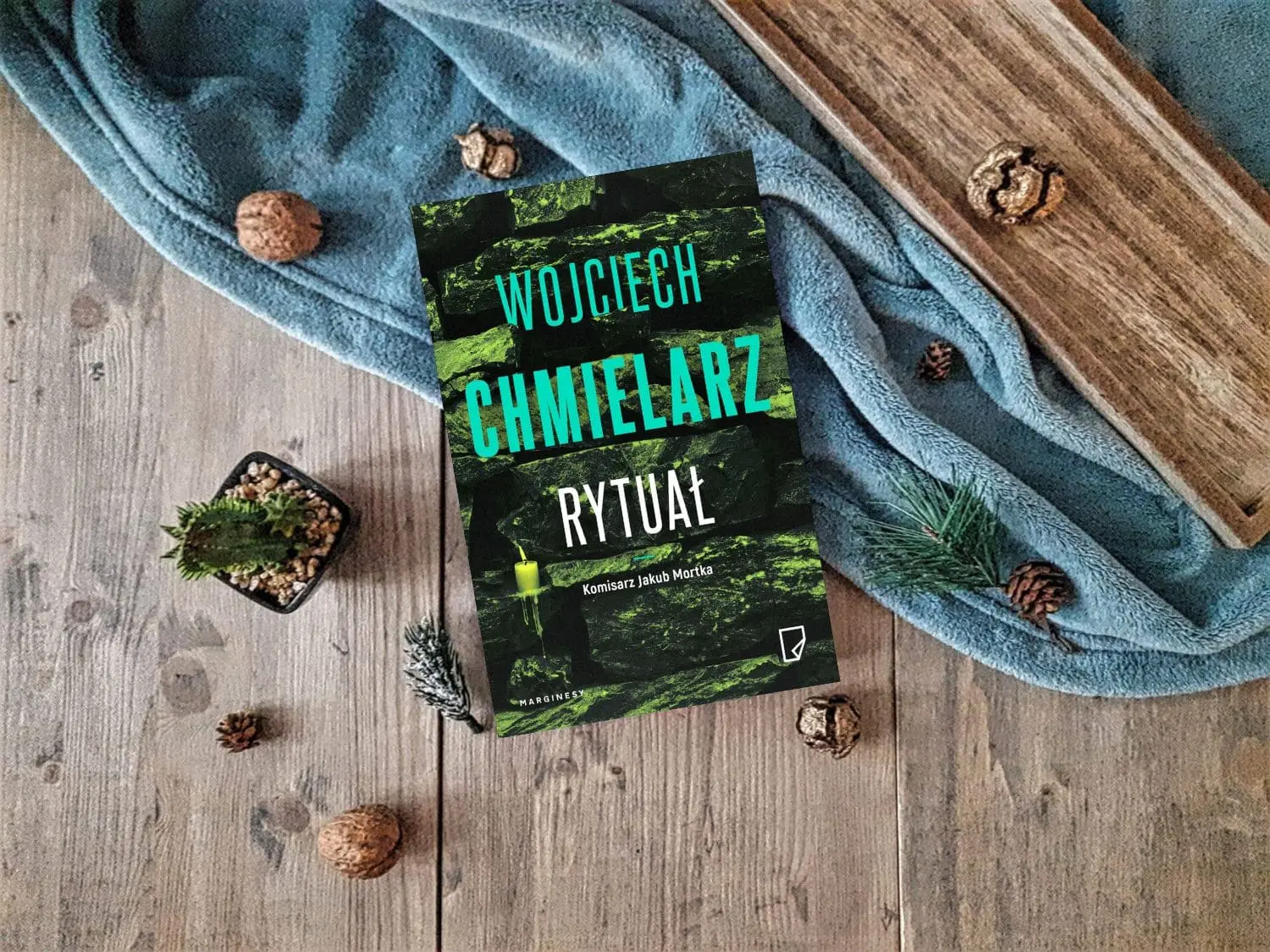 Okładka książki "Rytuał" Wojciech Chmielarz