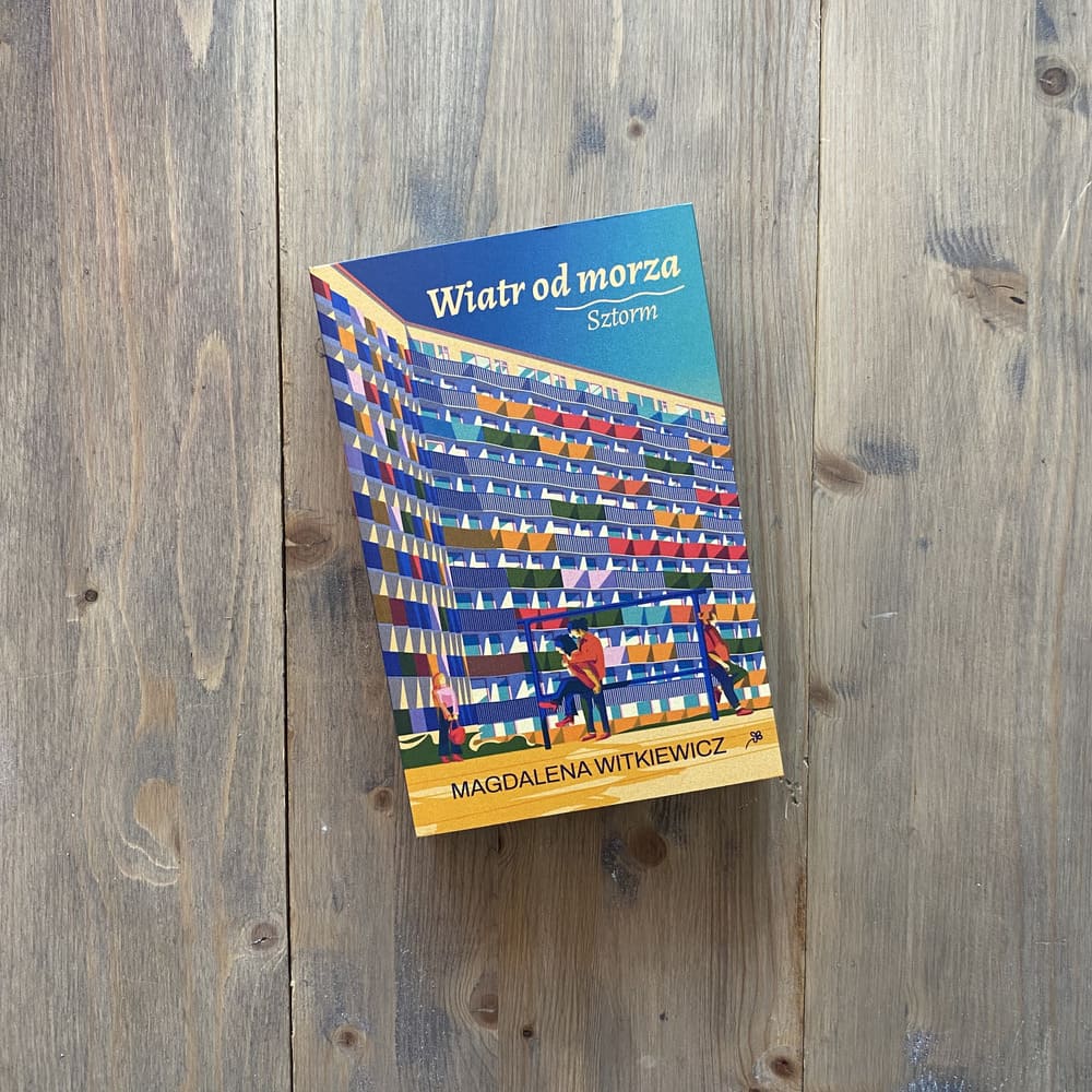 Okładka książki "Wiatr od morza. Sztorm" Magdalena Witkiewicz