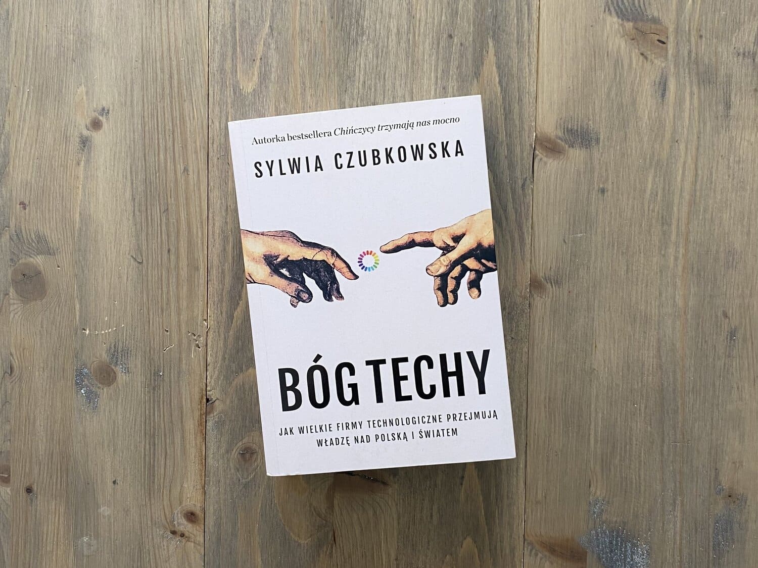 Okładka książki "Bóg techy" Sylwia Czubkowska