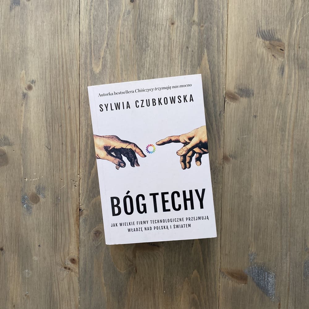 Okładka książki "Bóg techy" Sylwia Czubkowska