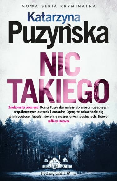 Okładka książki "Nic takiego" Katarzyna Puzyńska