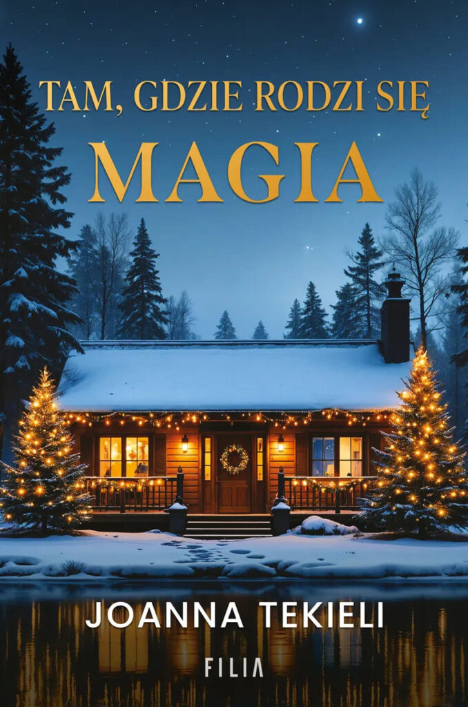 Okładka książki "Tam, gdzie rodzi się magia" Joanna Tekieli