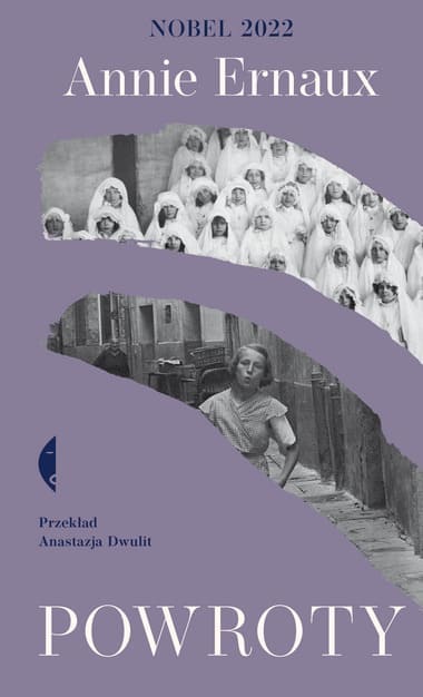 Okładka książki "Powroty" Annie Ernaux