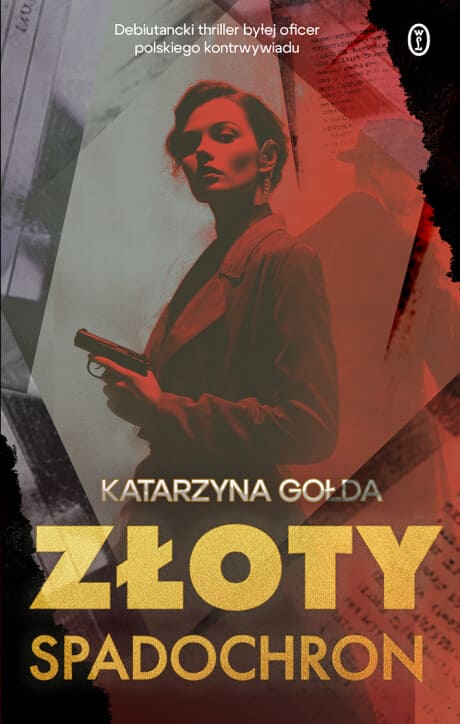 Okładka książki "Złoty spadochron" Katarzyna Gołda