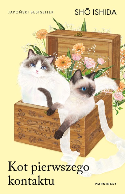 Okładka książki "Kot pierwszego kontaktu" Sho Ishida