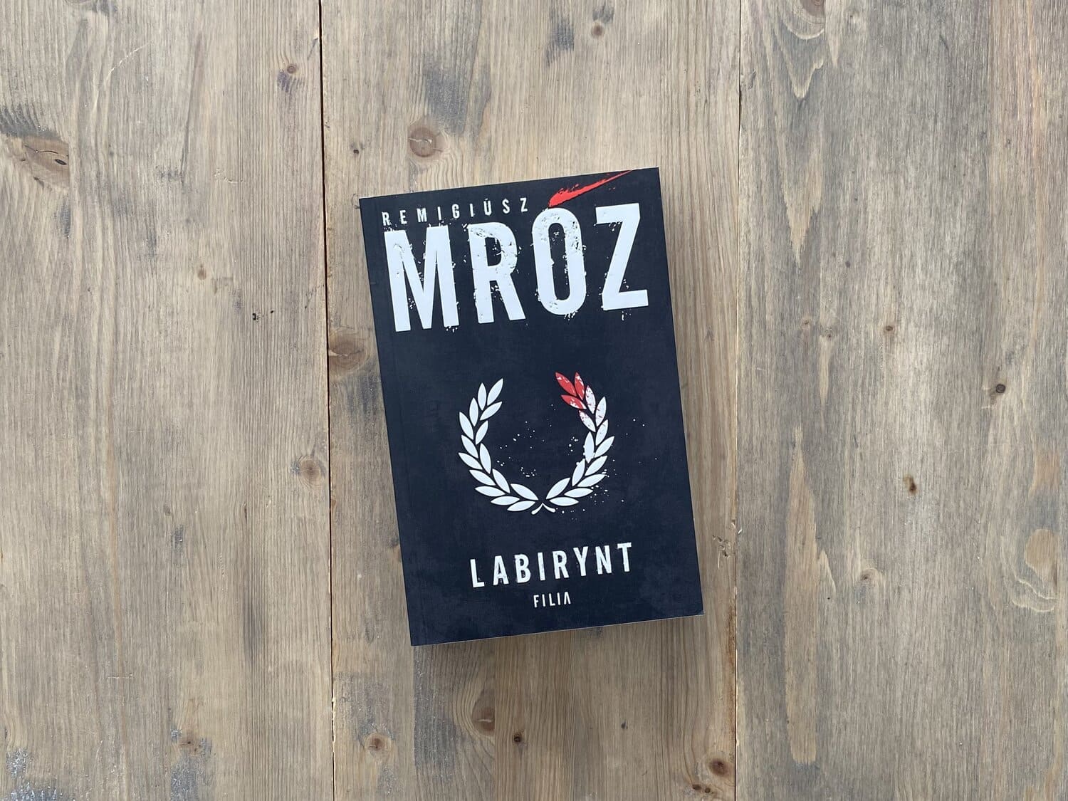 Okładka książki "Labirynt" Remigiusz Mróz