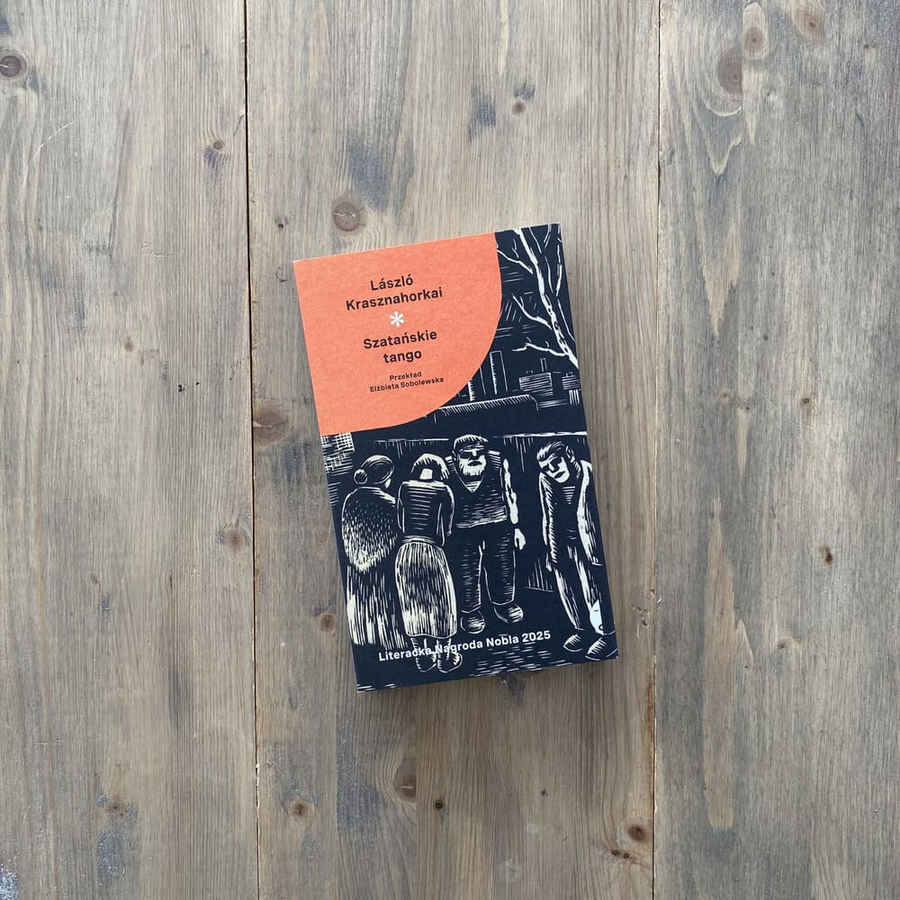 Okładka książki "Szatańskie tango" Laszlo Krasznahorkai