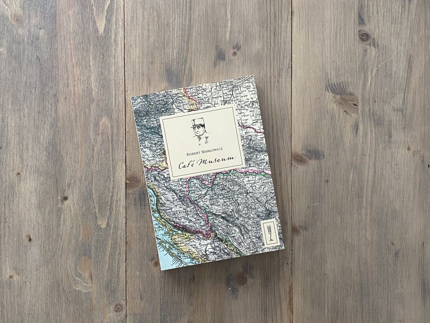 Okładka ksiażki "Cafe Museum" Robert Makłowicz