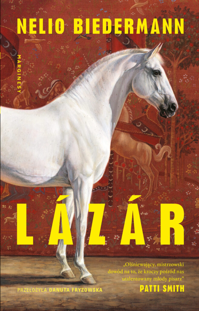Okładka książki "Lazar" Nelio Biedermann