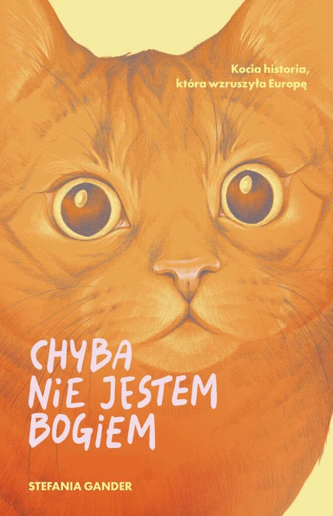 Okładka książki "Chyba nie jestem bogiem" Stefania Gander
