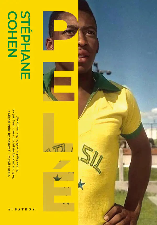 Okładka książki "Pele" Stephanie Cohen